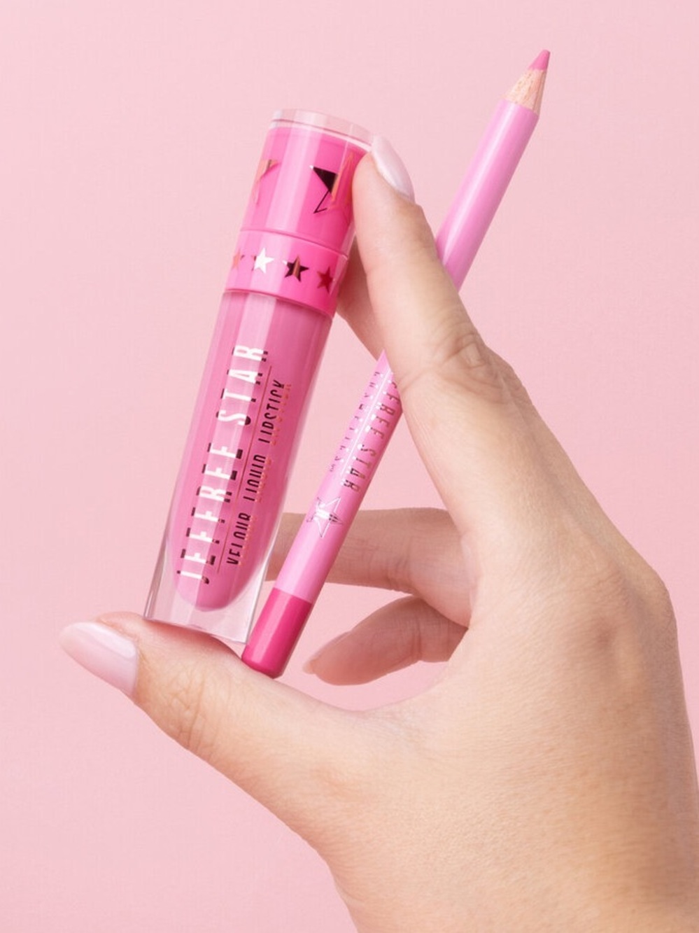 Jeffree Star C*** Velour Liquid Lipstick-bubblegum pink, cool tone, vegan, matte - Picture 7 of 7